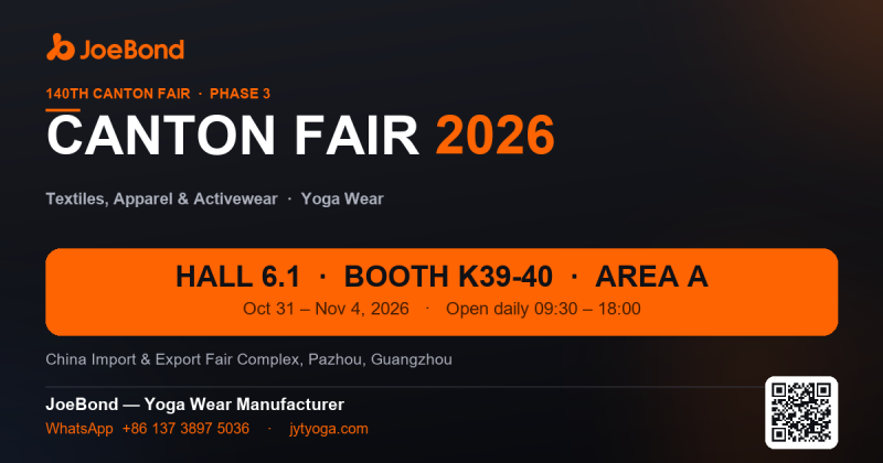 JoeBond at Canton Fair 2026, Hall 6.1 Booth K39-40 Area A, Oct 31 - Nov 4